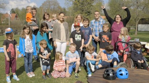 Victoria med barn blödarsjuka